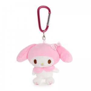 Sanrio My Melody Plush Mascot Carabiner Accessories Keychain USA | VCAMK-9524