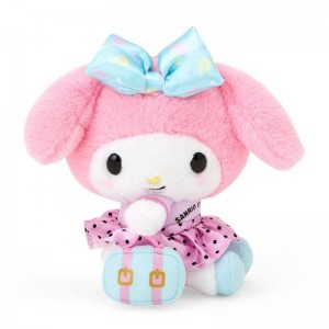 Sanrio My Melody Plush Mascot (Day at the Funfair Series) Sanrio Characters Keychain USA | AZQGB-5602