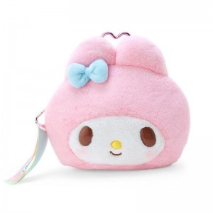 Sanrio My Melody Plush Mini Face Bags Pouch USA | PUHBG-7580