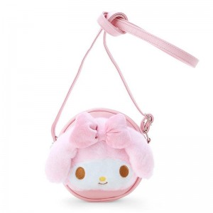 Sanrio My Melody Plush Round Bags Crossbody Bag USA | CDMPT-9518