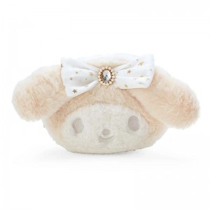 Sanrio My Melody Plush Zipper (Winter Star Series) Sanrio Characters Pouch USA | PKXMF-3512