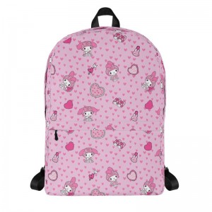 Sanrio My Melody Sleepover All-over Print Sanrio Characters Backpack USA | YNPOR-9841