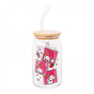 Sanrio My Melody Snacks Bamboo Lidded Sanrio Characters Tumbler USA | GNFRO-8497