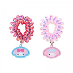 Sanrio My Melody Spiral (Set of 2) Accessories Hair Tie USA | JILCH-4820