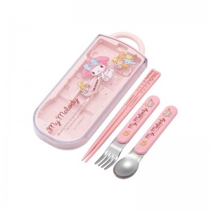 Sanrio My Melody Utensil Set Trio Sanrio Characters Bobblehead USA | ZCOXF-1046