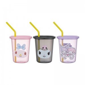 Sanrio My Melody & Kuromi Complete 3pc Set Sanrio Characters Tumbler USA | PSDRJ-2105