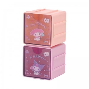 Sanrio My Melody & Kuromi Cubic Storages (Set of 2) Sanrio Characters Containers USA | FEUCQ-0591