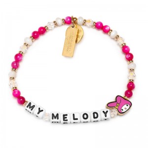 Sanrio My Melody x Little Words Project Beaded Accessories Bracelet USA | ACZFI-1405