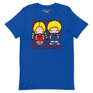 Sanrio Patty & Jimmy Watashi Wa Apparel T-Shirt USA | TXWUB-8615