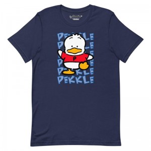 Sanrio Pekkle Watashi Wa Apparel T-Shirt USA | WOIXZ-8746