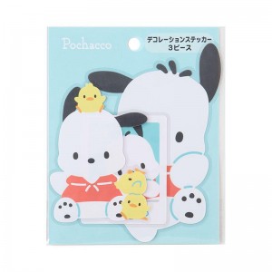 Sanrio Pochacco 3-pc Dress Your Tech Sanrio Characters Sticker Set USA | HMGQD-0174