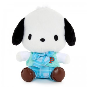 Sanrio Pochacco 8" Plush (Uniform Series) Sanrio Characters Plushies USA | EAOIZ-6318