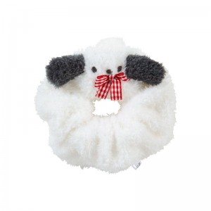 Sanrio Pochacco Cozy Plush (Gingham Bow) Accessories Scrunchie USA | CIYQL-1780