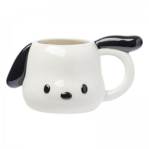 Sanrio Pochacco Face Ceramic Sculpted Sanrio Characters Mug USA | SVZPC-3487