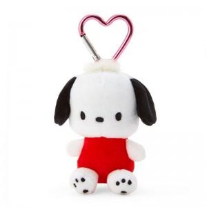 Sanrio Pochacco Plush Mascot All My Heart Sanrio Characters Keychain USA | PHNWR-6824