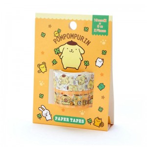 Sanrio Pompompurin 2-Piece Washi Tape Set Sanrio Characters Tape Set USA | OGFKW-5023