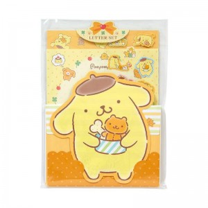 Sanrio Pompompurin Classic Sanrio Characters Letter Set USA | NVOPQ-5387