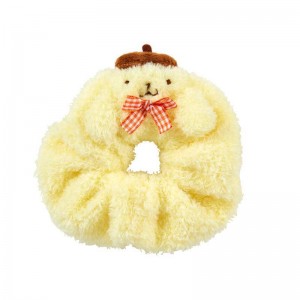 Sanrio Pompompurin Cozy Plush (Gingham Bow) Sanrio Characters Scrunchie USA | SFGMR-0415