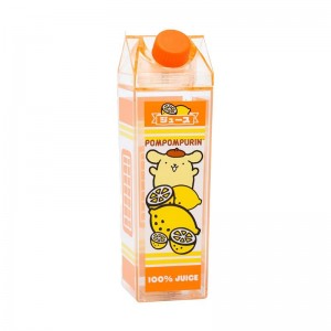 Sanrio Pompompurin Milk Carton (Lemon) Sanrio Characters Water Bottle USA | WUYJF-3896