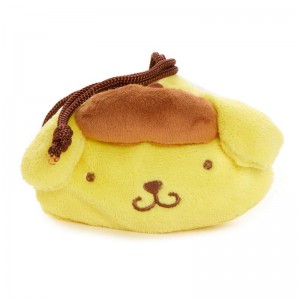 Sanrio Pompompurin Petite Drawstring Bags Pouch USA | XIALV-2487