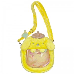 Sanrio Pompompurin Plush Bags Crossbody Bag USA | UDRMO-2896