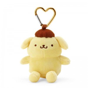 Sanrio Pompompurin Plush Mascot All My Heart Sanrio Characters Keychain USA | WCDZI-2890