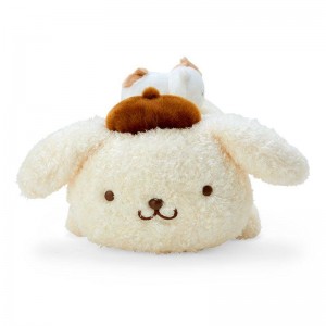 Sanrio Pompompurin Push and Wag Plush (Oshiri Puri Puri Purin Series) Sanrio Characters Plushies USA | MNCRS-9284