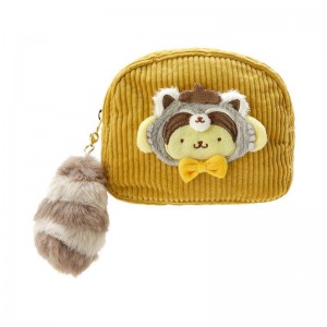 Sanrio Pompompurin Zipper (Forest Friends Series) Sanrio Characters Pouch USA | LJINU-7509