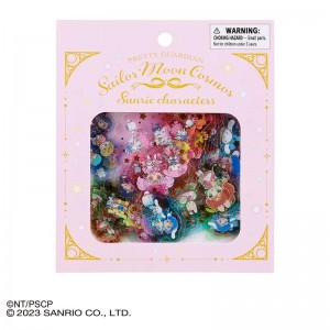 Sanrio Pretty Guardian Sailor Moon Cosmos 44-pc Sanrio Characters Sticker Set USA | PBUOC-2074