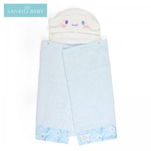 Sanrio Baby Cinnamoroll Hooded Sanrio Characters Bath Wrap USA | OHSPX-9580