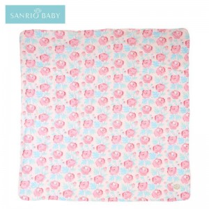 Sanrio Baby Organic Cotton Hello Kitty Swaddle Sanrio Characters Blanket USA | CJUNE-1029