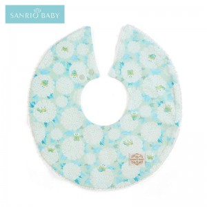 Sanrio Baby Organic Cotton Keroppi Sanrio Characters Bib USA | PFGJL-4681