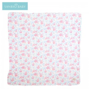 Sanrio Baby Organic Cotton My Melody Swaddle Sanrio Characters Blanket USA | GAZMH-8376