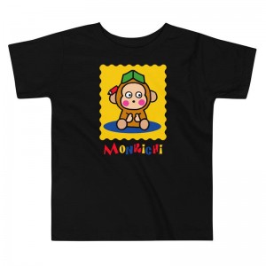 Sanrio Toddler Monkichi Primary Logo Apparel T-Shirt USA | YSVZF-7534