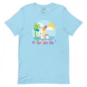 Sanrio U*SA*HA*NA Beach Day Apparel Tee USA | BHFKN-7184