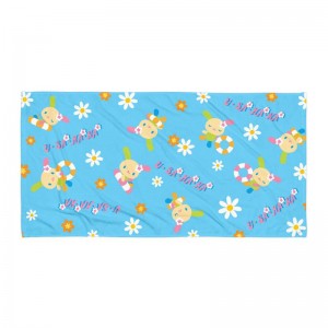 Sanrio U*SA*HA*NA Pool Party Beach Towel Sanrio Characters Towel USA | IBUDQ-9653