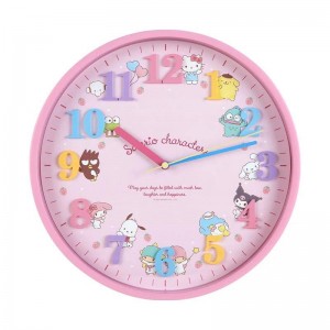 Sanrio Wall Sanrio Characters Clock USA | DYMBE-0769