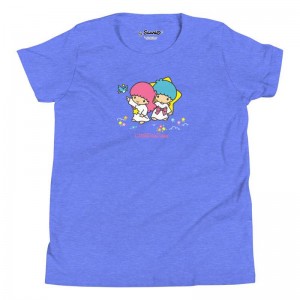 Sanrio Youth LittleTwinStars Classic Logo Apparel T-Shirt USA | BJZDK-4189