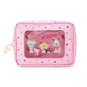 Sanrio Zipper (Parfait Shop Series) Bags Pouch USA | RCAZL-6048