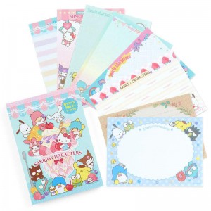 Sanrio & Sanrio Characters Sticker Set USA | CIXAF-2930