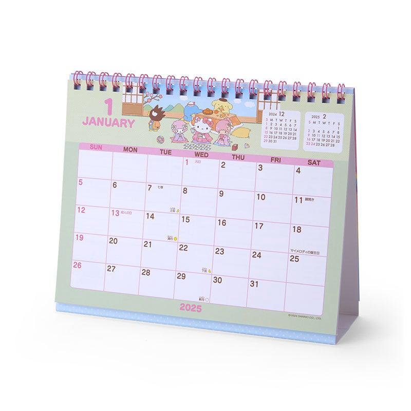 Sanrio 2025 Desk Sanrio Characters Calendar  USA |  SVJBZ-5639