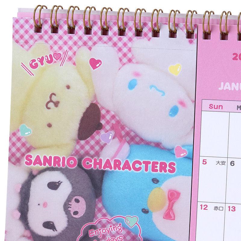 Sanrio 2025 Postcard Desk Sanrio Characters Calendar  USA |  BPKVE-1342