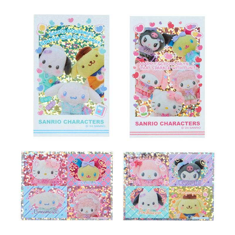 Sanrio 28-pc (Sanrio Academy Series) Sanrio Characters Sticker Sheet  USA |  NPYAT-5427