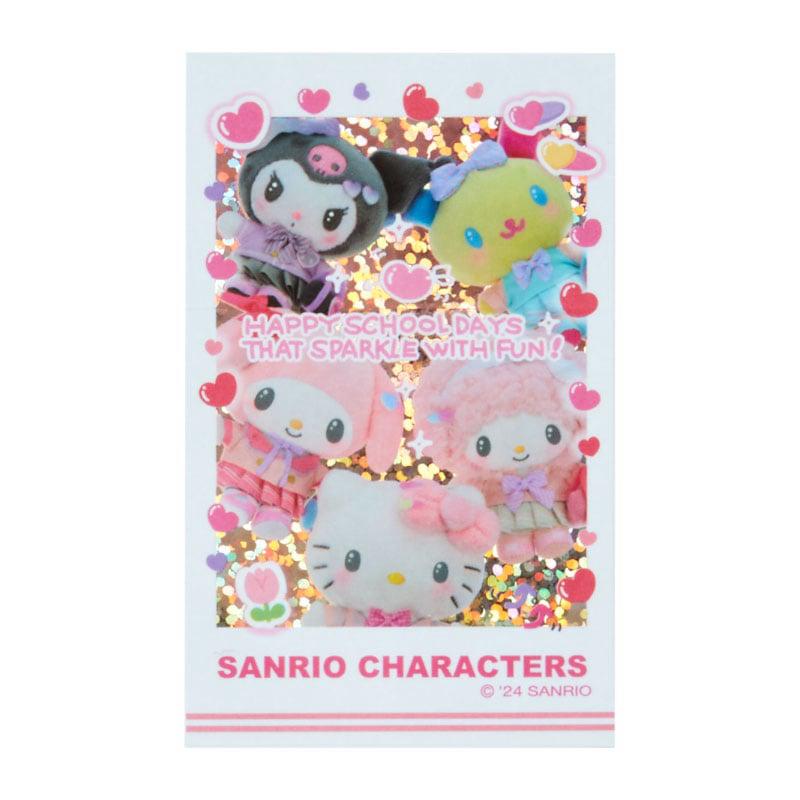 Sanrio 28-pc (Sanrio Academy Series) Sanrio Characters Sticker Sheet  USA |  NPYAT-5427