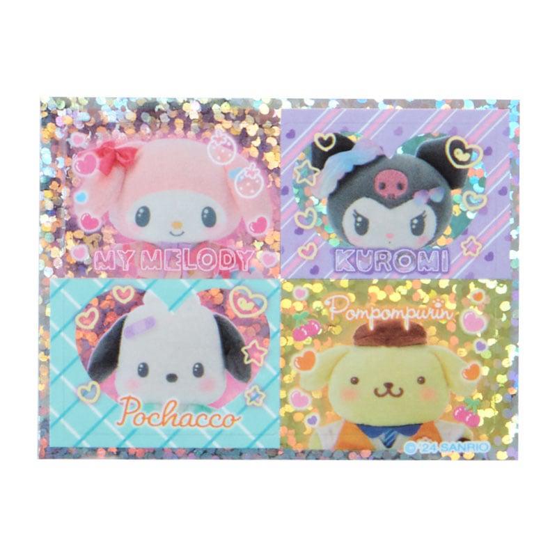 Sanrio 28-pc (Sanrio Academy Series) Sanrio Characters Sticker Sheet  USA |  NPYAT-5427