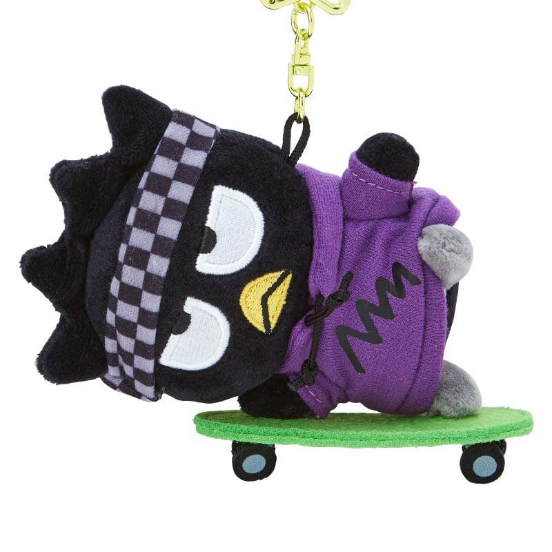 Sanrio Badtz-maru Plush Mascot (Sk8r Squad Series) Accessories Keychain  USA |  BTMJG-2790