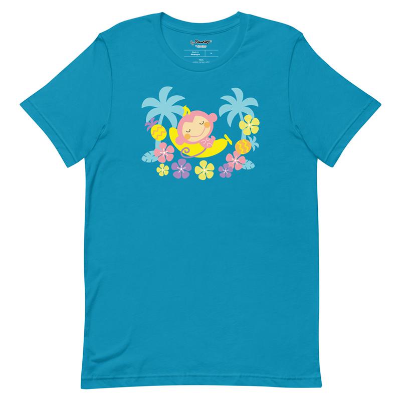 Sanrio Chi Chai Monchan Tropical Paradise Apparel Tee  USA |  LJFQT-6932