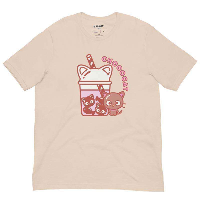 Sanrio Chococat Bubble Tea Apparel Tee  USA |  LPXKS-8536