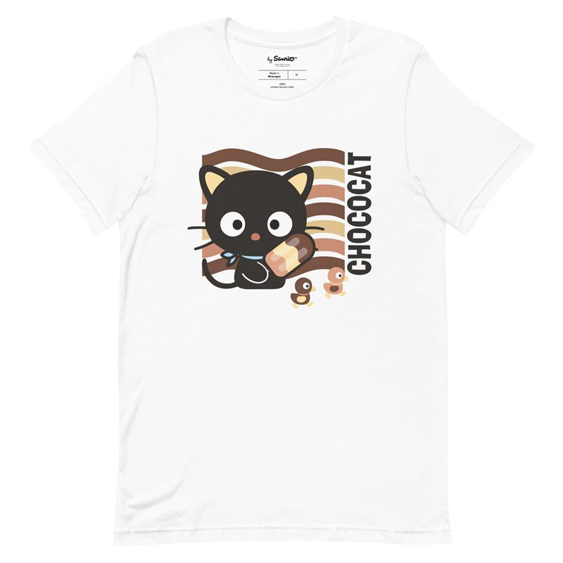 Sanrio Chococat Neopolitan Ice Cream Apparel Tee  USA |  TKJRC-6301