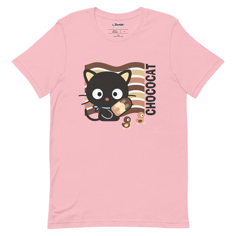 Sanrio Chococat Neopolitan Ice Cream Apparel Tee  USA |  TKJRC-6301